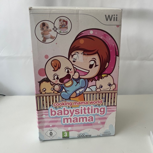 Babysitting Mama Nintendo Wii Game w/Baby Plush Soft Toy PAL UK Complete. - Picture 7 of 9